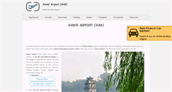 Desktop Screenshot of hanoi-airport.com